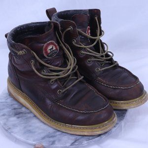 IRISH SETTER Soft Toe Electrical Hazard Resistant Leather Boots 83605 Mens 8.5 D